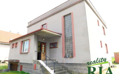 Pečky- prodej rodinného domu 2x 2+1, pozemek 969 m2NOVÉ 